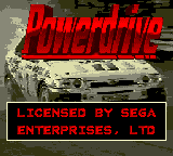 Power Drive screenshot 3 for Sega Game Gear